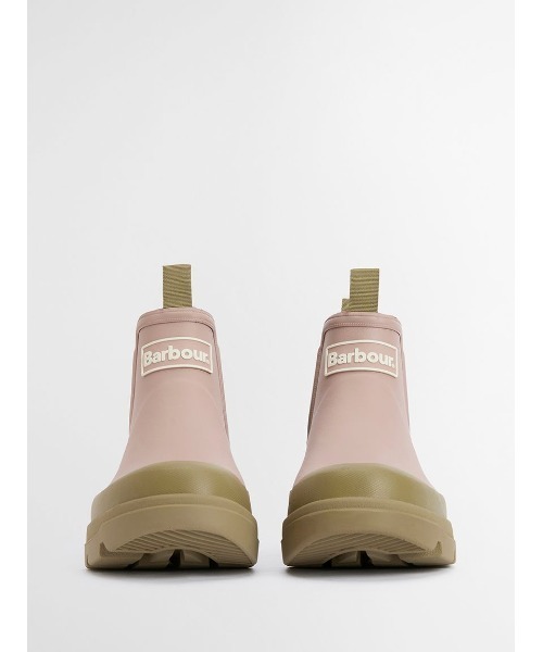 Barbour（バブアー）の「Nimbus サイドゴア ショート レインブーツ（レディース）（レインシューズ・レディース・ブラック/ピンク/グレー・3/4/5/6）」の8枚目の写真