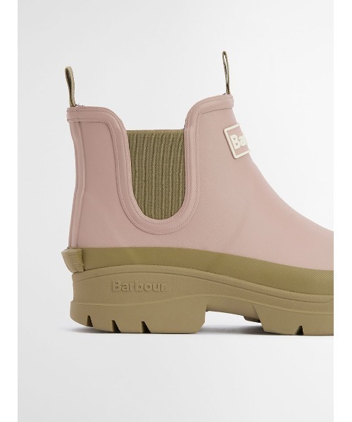 Barbour（バブアー）の「Nimbus サイドゴア ショート レインブーツ（レディース）（レインシューズ・レディース・ブラック/ピンク/グレー・3/4/5/6）」の11枚目の写真
