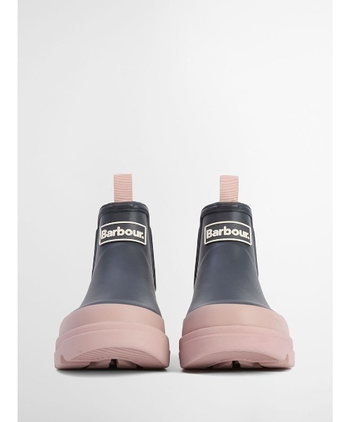 Barbour（バブアー）の「Nimbus サイドゴア ショート レインブーツ（レディース）（レインシューズ・レディース・ブラック/ピンク/グレー・3/4/5/6）」の18枚目の写真