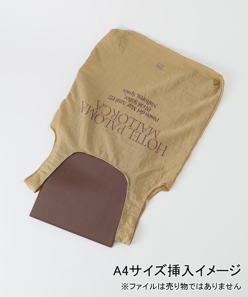 FRAMeWORK(フレームワーク)の「SKIN MINI BAG PACKABLE TOTE(ショルダーバッグ・レディース・ブラック/ブラウン・FREE)」の22枚目の写真