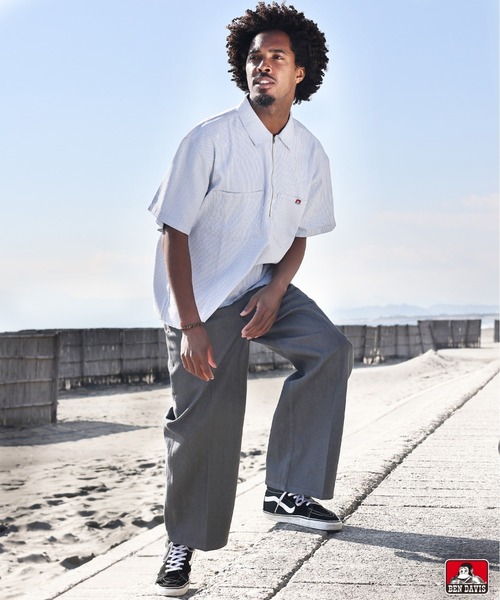 BEN DAVIS（ベンデイビス）の「《BEN DAVIS USA》USA GORILLA CUT CHARCOAL DENIM/ゴリラカット USA企画 正規輸入 定番（チノパンツ・メンズ・チャコールグレー・W30xL32/W32xL32/W36xL32/W34xL32/W34xL30/W32xL30）」の3枚目の写真