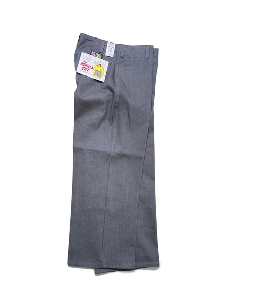 BEN DAVIS（ベンデイビス）の「《BEN DAVIS USA》USA GORILLA CUT CHARCOAL DENIM/ゴリラカット USA企画 正規輸入 定番（チノパンツ・メンズ・チャコールグレー・W30xL32/W32xL32/W36xL32/W34xL32/W34xL30/W32xL30）」の6枚目の写真