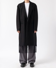 UJOH（ウジョー）の「Side Slit Fringe Long JKT（ブルゾン）」
