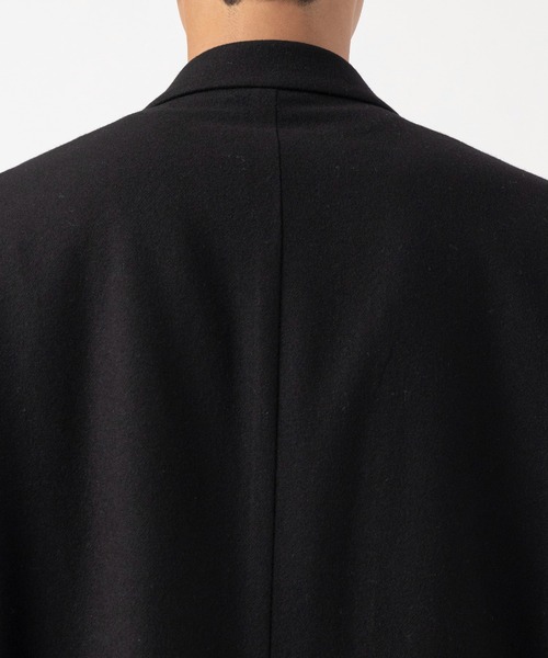 UJOH(ウジョー)の「Side Slit Fringe Long JKT(ブルゾン・メンズ・ブラック/タン・5/4)」の6枚目の写真