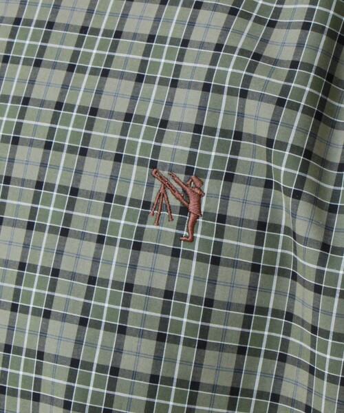 GLOSTER(グロスター)の「【BOY ASTLAD刺繍】スリーピングシャツ プルオーバーシャツ(シャツ/ブラウス・メンズ・ブラック系その他/ホワイト系その他/ブルー系その他/グリーン系その他・L/M)」の17枚目の写真