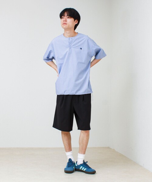 GLOSTER(グロスター)の「【BOY ASTLAD刺繍】スリーピングシャツ プルオーバーシャツ(シャツ/ブラウス・メンズ・ブラック系その他/ホワイト系その他/ブルー系その他/グリーン系その他・L/M)」の11枚目の写真