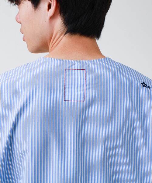 GLOSTER(グロスター)の「【BOY ASTLAD刺繍】スリーピングシャツ プルオーバーシャツ(シャツ/ブラウス・メンズ・ブラック系その他/ホワイト系その他/ブルー系その他/グリーン系その他・L/M)」の8枚目の写真