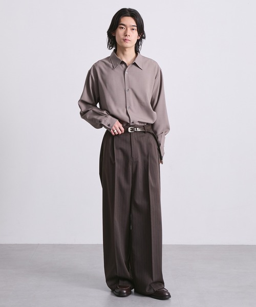 EMMA CLOTHES（エマクローズ）の「メタル3ピースバックル床革ベルト（ベルト・メンズ・ブラック/ブラウン・FREE）」の20枚目の写真