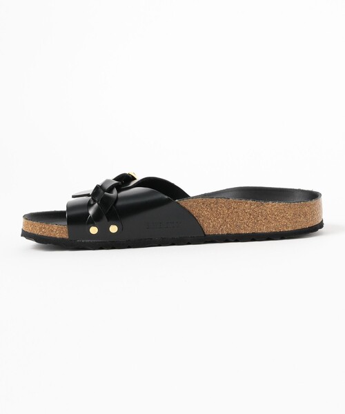 BEAMS F(ビームスエフ)の「BIRKENSTOCK / OITA BRAIDED レザーサンダル(サンダル・メンズ・ブラック・43/40/42/41/39)」の2枚目の写真