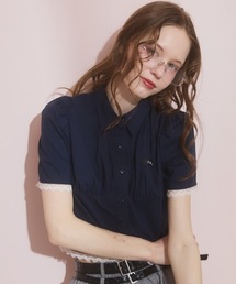 lilLilly（リルリリー）の「レースコルセットシャツ（シャツ/ブラウス）」