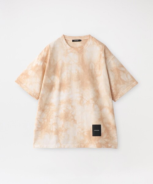 LOVELESS(ラブレス)の「ムラ染めオーバーTシャツ(Tシャツ/カットソー・メンズ・ブルー系その他7/ベージュ系その他2・M/L)」の2枚目の写真
