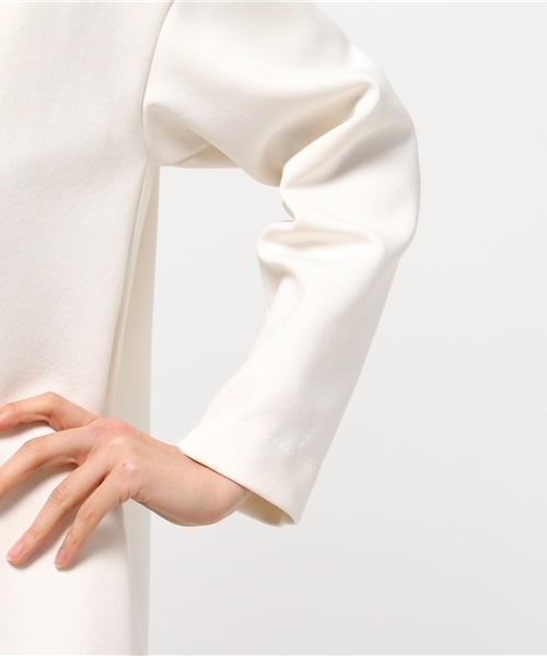 LOUNGEDRESS(ラウンジドレス)の「ボンディングコート(その他アウター・レディース・ホワイト/ネイビー・フリ-)」の8枚目の写真