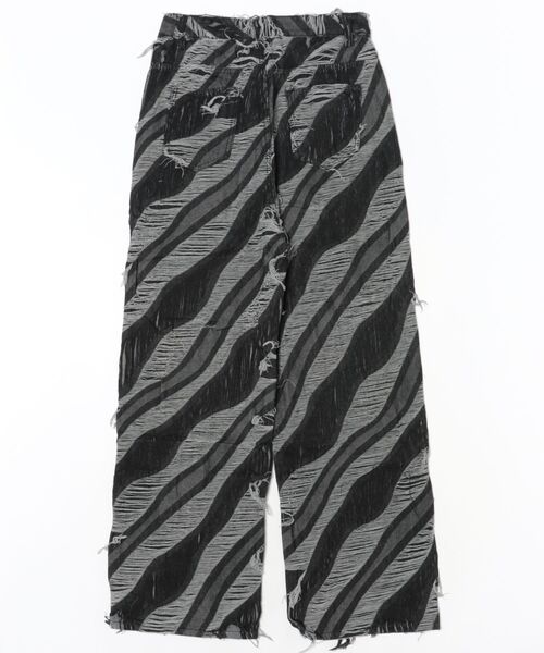 REBALANCE(リバランス)の「フリンジデニム(デニムパンツ・レディース・A・X-LARGE/LARGE/MEDIUM)」の4枚目の写真