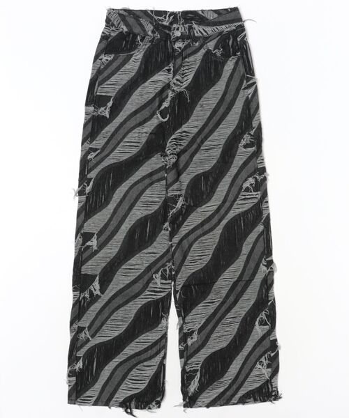 REBALANCE(リバランス)の「フリンジデニム(デニムパンツ・レディース・A・X-LARGE/LARGE/MEDIUM)」の10枚目の写真