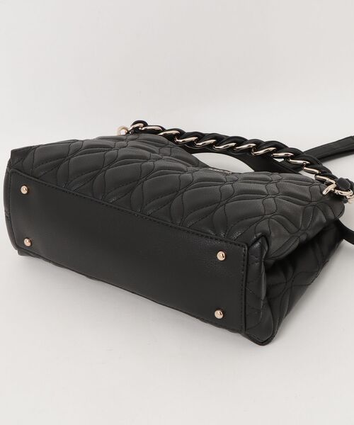 Guess(ゲス)の「MAXINE Satchel ショルダーバッグ ハンドバッグ(ショルダーバッグ・レディース・ブラック・ONE SIZE)」の17枚目の写真