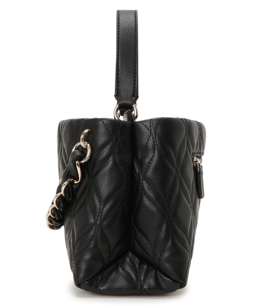 Guess(ゲス)の「MAXINE Satchel ショルダーバッグ ハンドバッグ(ショルダーバッグ・レディース・ブラック・ONE SIZE)」の3枚目の写真