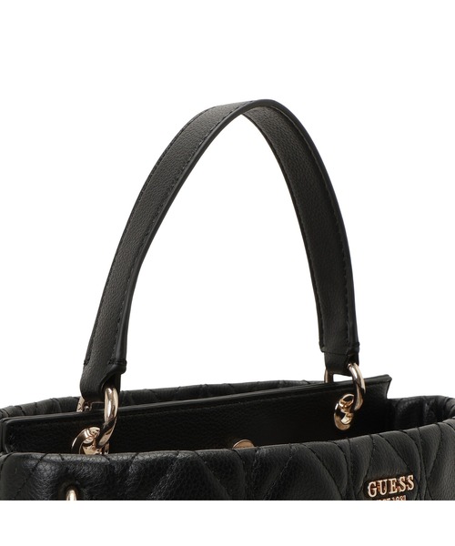 Guess(ゲス)の「MAXINE Satchel ショルダーバッグ ハンドバッグ(ショルダーバッグ・レディース・ブラック・ONE SIZE)」の9枚目の写真