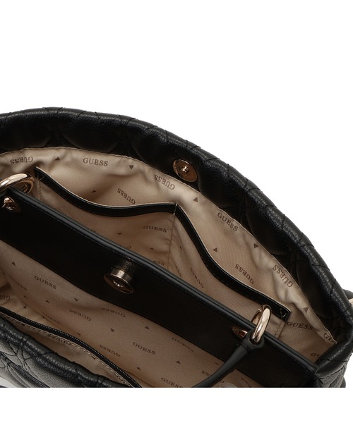 Guess(ゲス)の「MAXINE Satchel ショルダーバッグ ハンドバッグ(ショルダーバッグ・レディース・ブラック・ONE SIZE)」の13枚目の写真