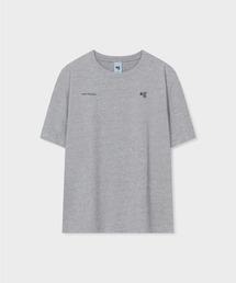SMALL LOGO T-SHIRT (MELANGE GREY)_G26BUJTS05