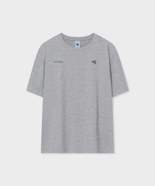 GRUNDEN(グルンデン)の「SMALL LOGO T-SHIRT (MELANGE GREY)_G26BUJTS05(Tシャツ/カットソー・レディース・その他・1/2/3/4)」の1枚目の写真