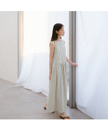 URAGO（ユラーゴ）の「Stripe sleeveless long dress（ワンピース）」