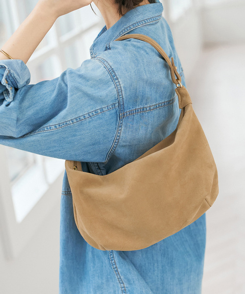 Spick & Span（スピックアンドスパン）の「《WEB限定 / 追加》MILOS / ミロス 別注 2WAYショルダーバッグ*（ショルダーバッグ・レディース・ベージュ/ブラック・FREE）」の14枚目の写真