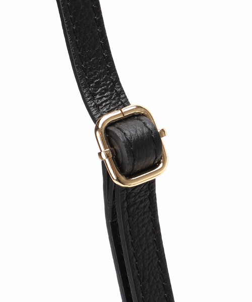 Spick & Span（スピックアンドスパン）の「《WEB限定 / 追加》MILOS / ミロス 別注 2WAYショルダーバッグ*（ショルダーバッグ・レディース・ベージュ/ブラック・FREE）」の3枚目の写真