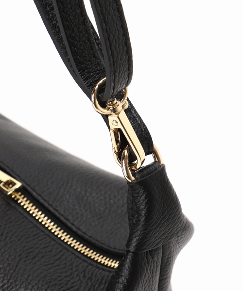 Spick & Span（スピックアンドスパン）の「《WEB限定 / 追加》MILOS / ミロス 別注 2WAYショルダーバッグ*（ショルダーバッグ・レディース・ベージュ/ブラック・FREE）」の4枚目の写真