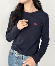 POLOCHAMPS(ポロチャンプス)/長袖Tシャツ 短丈 カットソー クルーネック