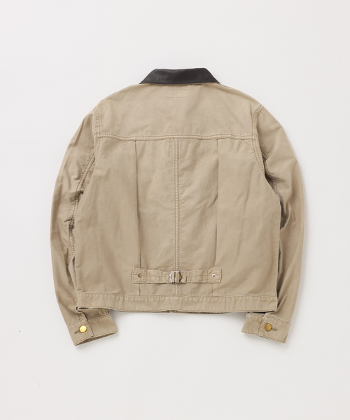 UNFOLLOW(アンフォロー)の「【FOLL / フォル】vintage washed wardrobe blouson(その他アウター・メンズ・ベージュ/ブラック・3/2)」の10枚目の写真