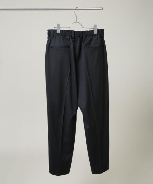 FARAH(ファーラー)の「FARAH/別注 CANONICO Twill Black Slacks(セットアップ可)(スラックス・メンズ・ブラック・L/M)」の2枚目の写真