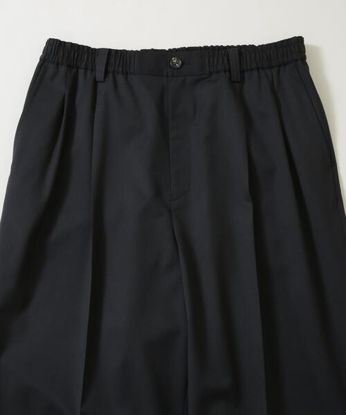 FARAH(ファーラー)の「FARAH/別注 CANONICO Twill Black Slacks(セットアップ可)(スラックス・メンズ・ブラック・L/M)」の3枚目の写真