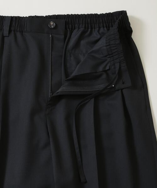 FARAH(ファーラー)の「FARAH/別注 CANONICO Twill Black Slacks(セットアップ可)(スラックス・メンズ・ブラック・L/M)」の4枚目の写真