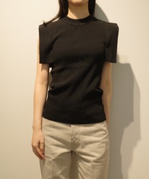 CLANE SQUARE SLEEVE KNIT TOPS