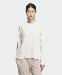 ラックスフロー ルーズフィット 長袖Tシャツ / ロンT / アディダス adidas