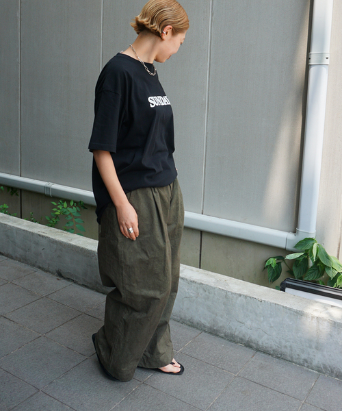 JOURNAL STANDARD LUXE(ジャーナルスタンダード ラックス)の「コットンツイル チムニーパンツ(その他パンツ・レディース・カーキ・MEDIUM/SMALL)」の8枚目の写真