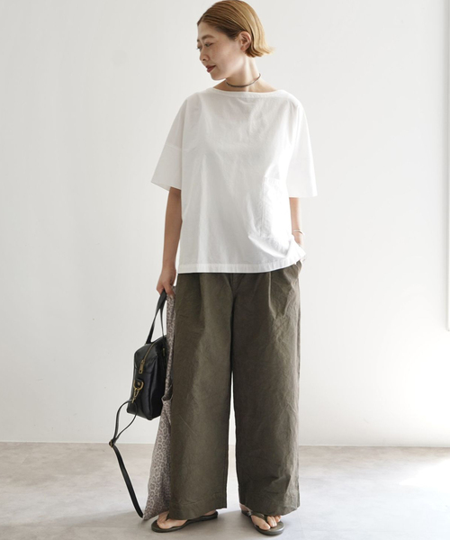 JOURNAL STANDARD LUXE(ジャーナルスタンダード ラックス)の「コットンツイル チムニーパンツ(その他パンツ・レディース・カーキ・MEDIUM/SMALL)」の10枚目の写真