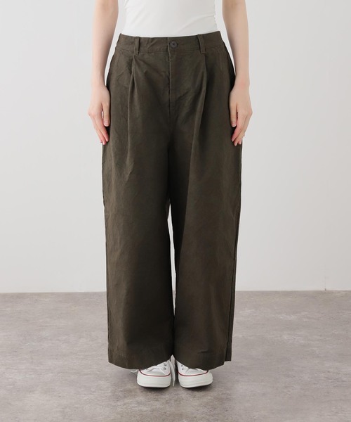 JOURNAL STANDARD LUXE(ジャーナルスタンダード ラックス)の「コットンツイル チムニーパンツ(その他パンツ・レディース・カーキ・MEDIUM/SMALL)」の14枚目の写真