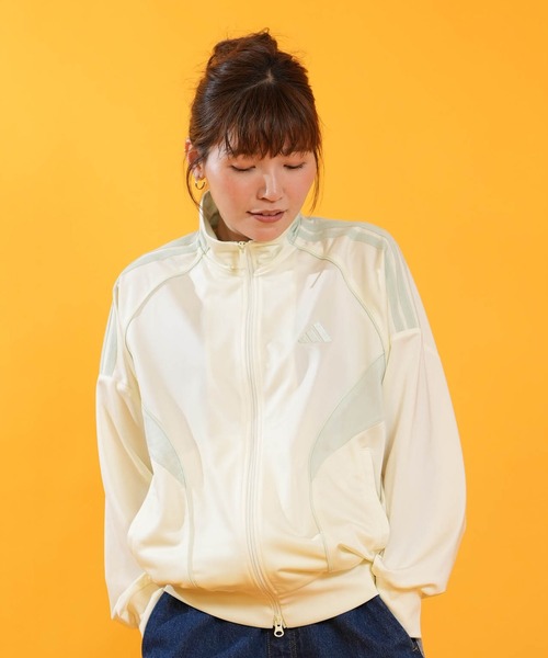 adidas(アディダス)の「adidas/アディダス トラックジャケット GY062(スウェット・レディース・マルーン/ブラック×ホワイト/ダークブラウン・L/M)」の14枚目の写真