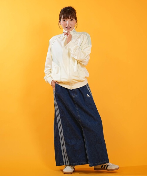 adidas(アディダス)の「adidas/アディダス トラックジャケット GY062(スウェット・レディース・マルーン/ブラック×ホワイト/ダークブラウン・L/M)」の16枚目の写真
