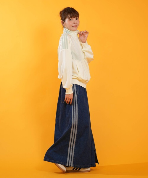 adidas(アディダス)の「adidas/アディダス トラックジャケット GY062(スウェット・レディース・マルーン/ブラック×ホワイト/ダークブラウン・L/M)」の18枚目の写真