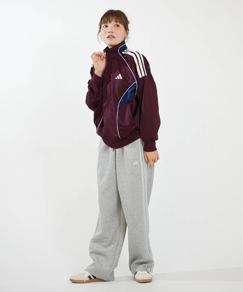 adidas(アディダス)の「adidas/アディダス トラックジャケット GY062(スウェット・レディース・マルーン/ブラック×ホワイト/ダークブラウン・L/M)」の22枚目の写真