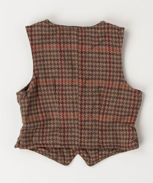 POLO RALPH LAUREN CHILDRENSWEAR(ポロ ラルフ ローレン チルドレンズウェア)の「チェック ダブルニット ベスト(ベスト・キッズ・ブラウン・3/4/6)」の5枚目の写真