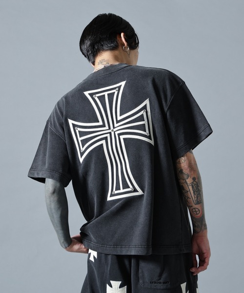 UNKNOWN LONDON/アンノウンロンドン/【LHP EXCLUSIVE】LEATHER CROSS