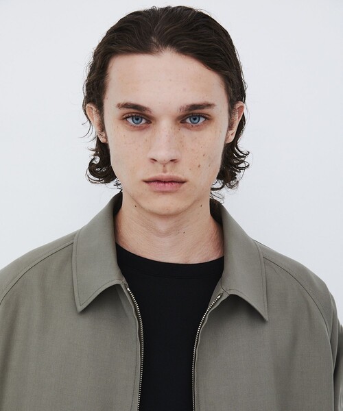 UNITED TOKYO(ユナイテッドトウキョウ)の「【数量限定】Super120s WOOL SERGE BLOUSON(その他アウター・メンズ・ブラック/グレー系その他/ダークグレー・1/2)」の5枚目の写真