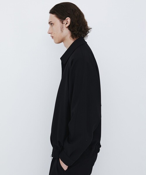 UNITED TOKYO(ユナイテッドトウキョウ)の「【数量限定】Super120s WOOL SERGE BLOUSON(その他アウター・メンズ・ブラック/グレー系その他/ダークグレー・1/2)」の16枚目の写真