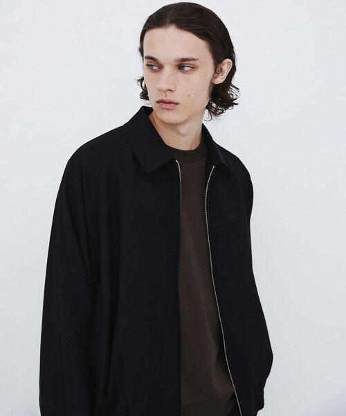 UNITED TOKYO(ユナイテッドトウキョウ)の「【数量限定】Super120s WOOL SERGE BLOUSON(その他アウター・メンズ・ブラック/グレー系その他/ダークグレー・1/2)」の14枚目の写真