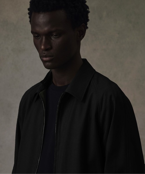 数量限定生産】Super120s WOOL SERGE BLOUSON ｜SETUP可/上質素材/防臭