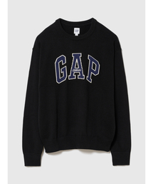 GAP | リラックスフィット GAPロゴ インターシャセーター(ニット/セーター)