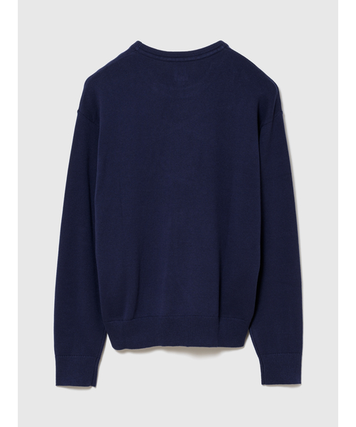 GAP（ギャップ）の「リラックスフィット GAPロゴ インターシャセーター（ニット/セーター・メンズ・ブラック/レッド系その他/ネイビー/グレー/ベージュ・XL/L/M/S/XS）」の7枚目の写真